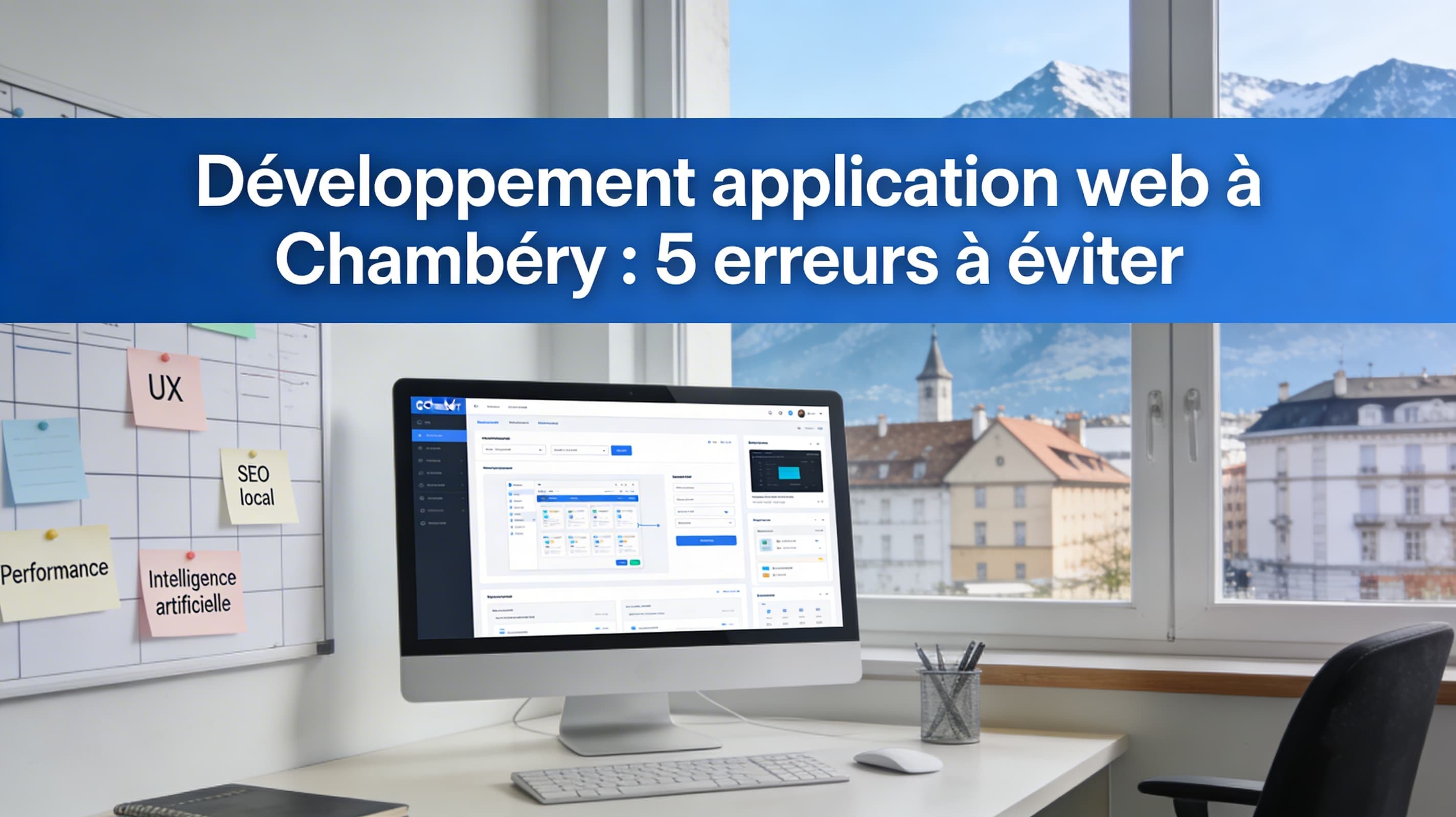 Développement d'application web à Chambéry : 5 erreurs à éviter pour réussir votre projet